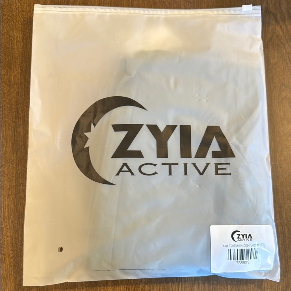 ZYIA Sage Confluence Zipper Joggers